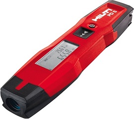 喜利得（HILTI）激光測距儀 手持式 筆式 紅外線(xiàn)電子測量?jì)x室內款100米PD5