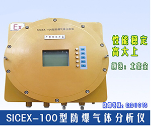 SICEX-100防爆型在線(xiàn)氣體分析儀（H2、CO、O2）