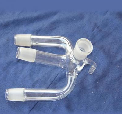 玻璃儀器,實(shí)驗室設備,實(shí)驗室儀器,真空三叉接管（燕尾管）