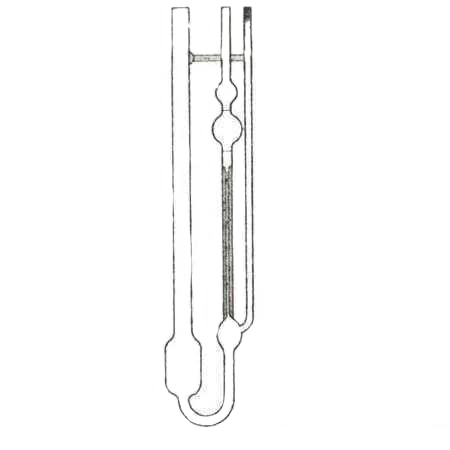玻璃儀器，1836帶常數 三管烏氏粘度計（稀釋型）0.48mm
