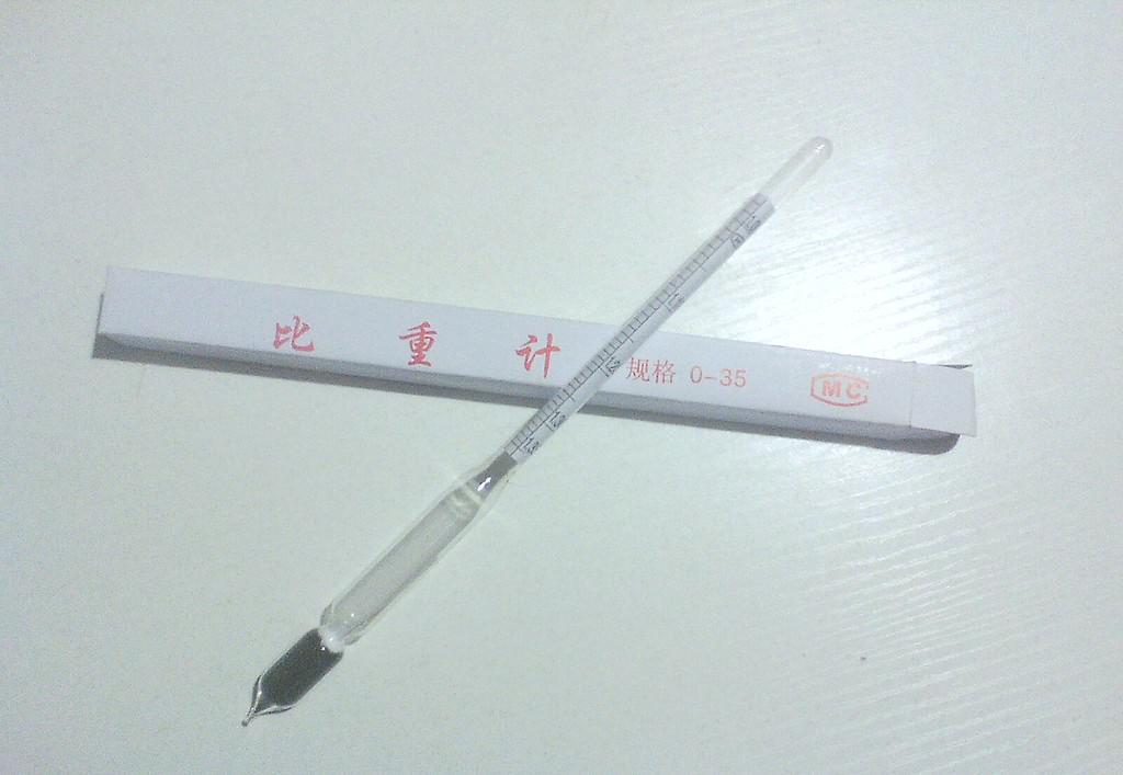 玻璃儀器，比重計 密度計0.6-0.7