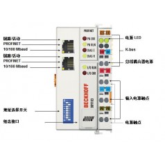 BECKHOFF倍福畢孚BK9103 | PROFINET 總線(xiàn)耦合器