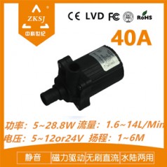 水培種菜醫療器械散熱水循環(huán)直流無(wú)刷增壓泵 超靜音耐磨