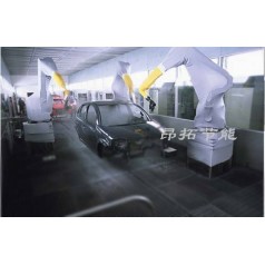 ABB機器人熱噴涂防護服，噴涂機器人防護服