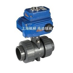 PVC電動(dòng)雙由令活接球閥，Q961F雙由令電動(dòng)球閥