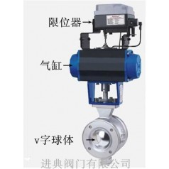 氣動(dòng)v型調節球閥河南閥門(mén)廠(chǎng)家