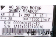 安川伺服電機SGMGV-55ADA61及接線(xiàn)插頭