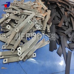 304不銹鋼方頭法蘭靜電跨接線(xiàn) 316不銹鋼編織帶