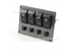 勁弘電子游艇快艇汽車(chē)房車(chē) 4組水轉印開(kāi)關(guān)控制面板