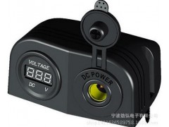 勁弘電子-改裝車(chē)游艇房車(chē)配件歐規電源插座+電壓表