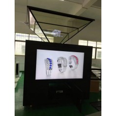 廠(chǎng)家直供 珠寶 化妝品展示柜 全息幻影成像 360度展示設備