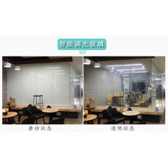 深圳調光玻璃廠(chǎng)家 智能夾層電控玻璃 斷電霧化通電透明玻璃工廠(chǎng)