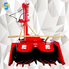圓盤(pán)式效率高黑麥草青貯機犇牛籽粒破碎青儲機廠(chǎng)家