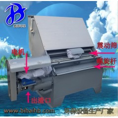 振動(dòng)式雞糞固液分離機 雞糞干濕分離脫水機 養雞場(chǎng)雞屎分離機