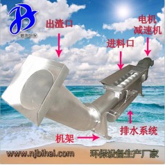 LYZ402/11 污水處理螺旋式壓榨機 廠(chǎng)家直銷(xiāo) 污泥濃縮機泥餅機