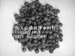 現貨直銷(xiāo)湖南鐵碳微電解填料 污水處理球狀柱狀鐵碳填料