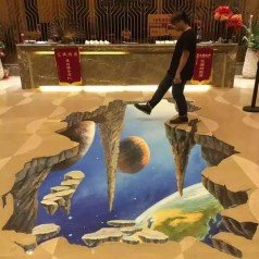 互動(dòng)地面投影系統 互動(dòng)融合軟件多通道軟件系統 沉浸式效果