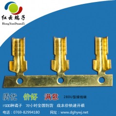 U型接線(xiàn)端子精準尺寸壓件效率高