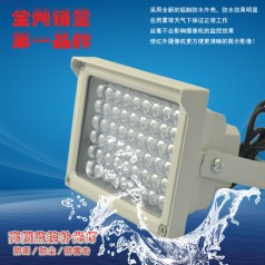 梅賽德點(diǎn)陣式12V電源攝像機紅外線(xiàn)補光燈磨砂外殼