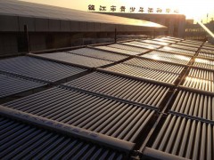 江蘇歐貝鎮江索普中學(xué)1200噸游泳池熱水工程竣工