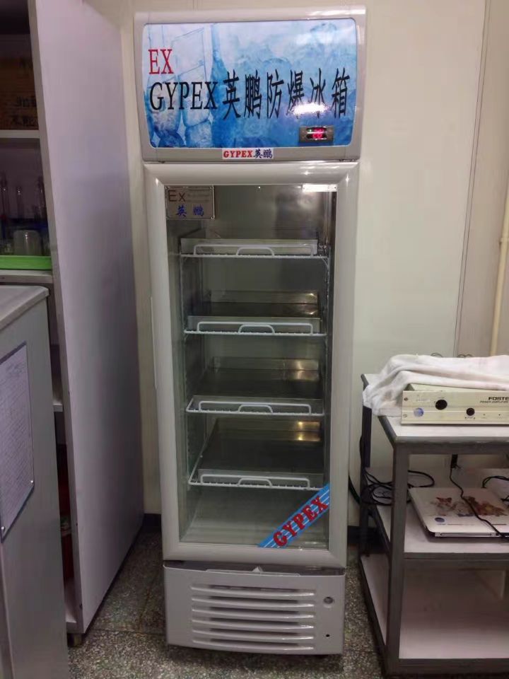 英鵬防爆冷藏冰箱，儲存化學(xué)品防爆冰箱BL-300L