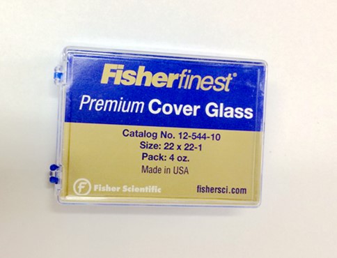 Fisher飛世爾 進(jìn)口 蓋玻片 方形蓋玻片 22x22mm 預清潔12-544-10