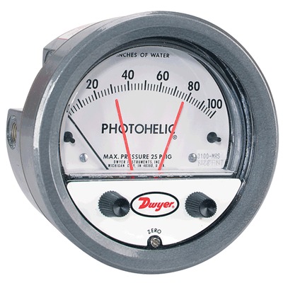 美國Dwyer德威爾 3000MR-250PA 3000MR-500PA 指針式差壓開(kāi)關(guān)/表