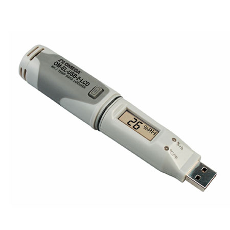 Omega歐米茄 OM-EL-USB-2-LCD/-PLUS 溫濕度露點(diǎn)數據記錄器