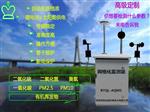 企業(yè)園化工園國標站微型空氣質(zhì)量監測系統，標準六參數空氣監測站