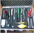 23件光纜工具箱 光纜施工工具 開(kāi)纜刀剝線(xiàn)鉗
