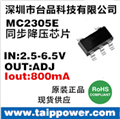 適合單節鋰電或兩至四節干電池供電電子產(chǎn)品電源方案